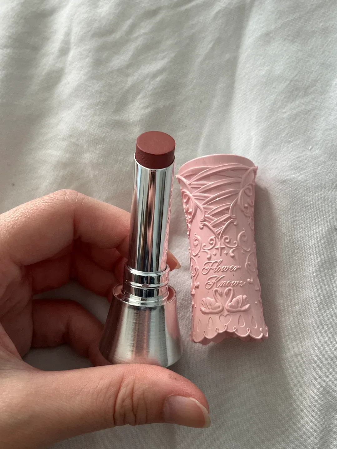 Flower Knows Swan Ballet Shine Lipstick - B02 Mary Jane thumbnail