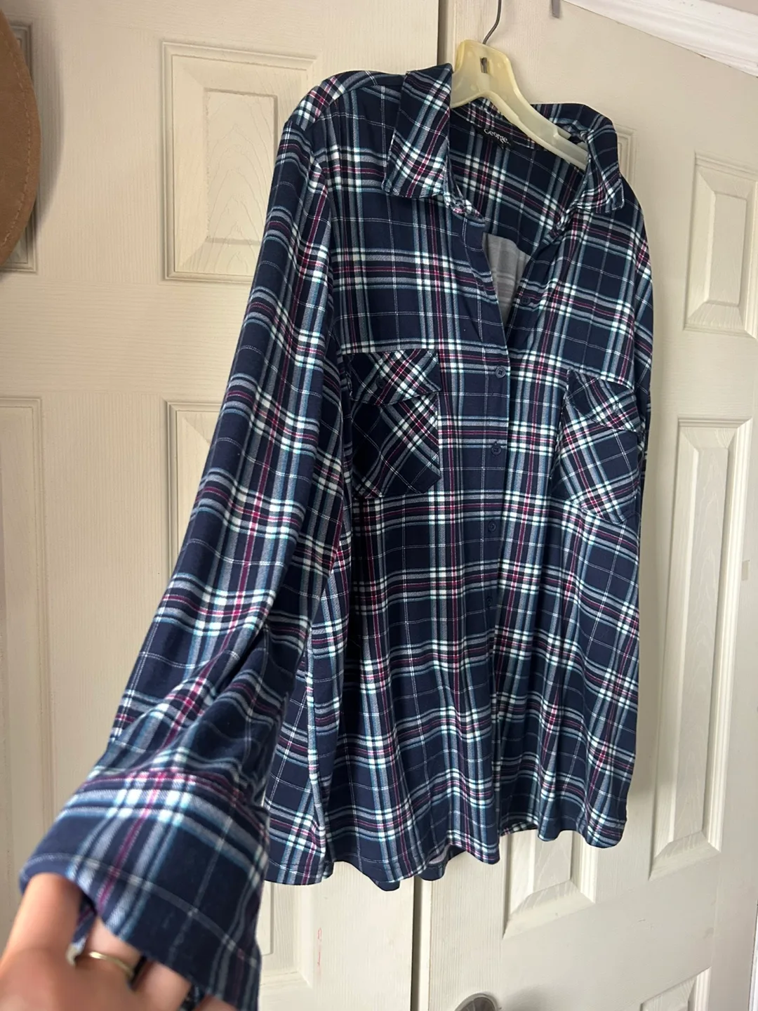 George Plaid Flannel Shirt - Women's image indicator(3)