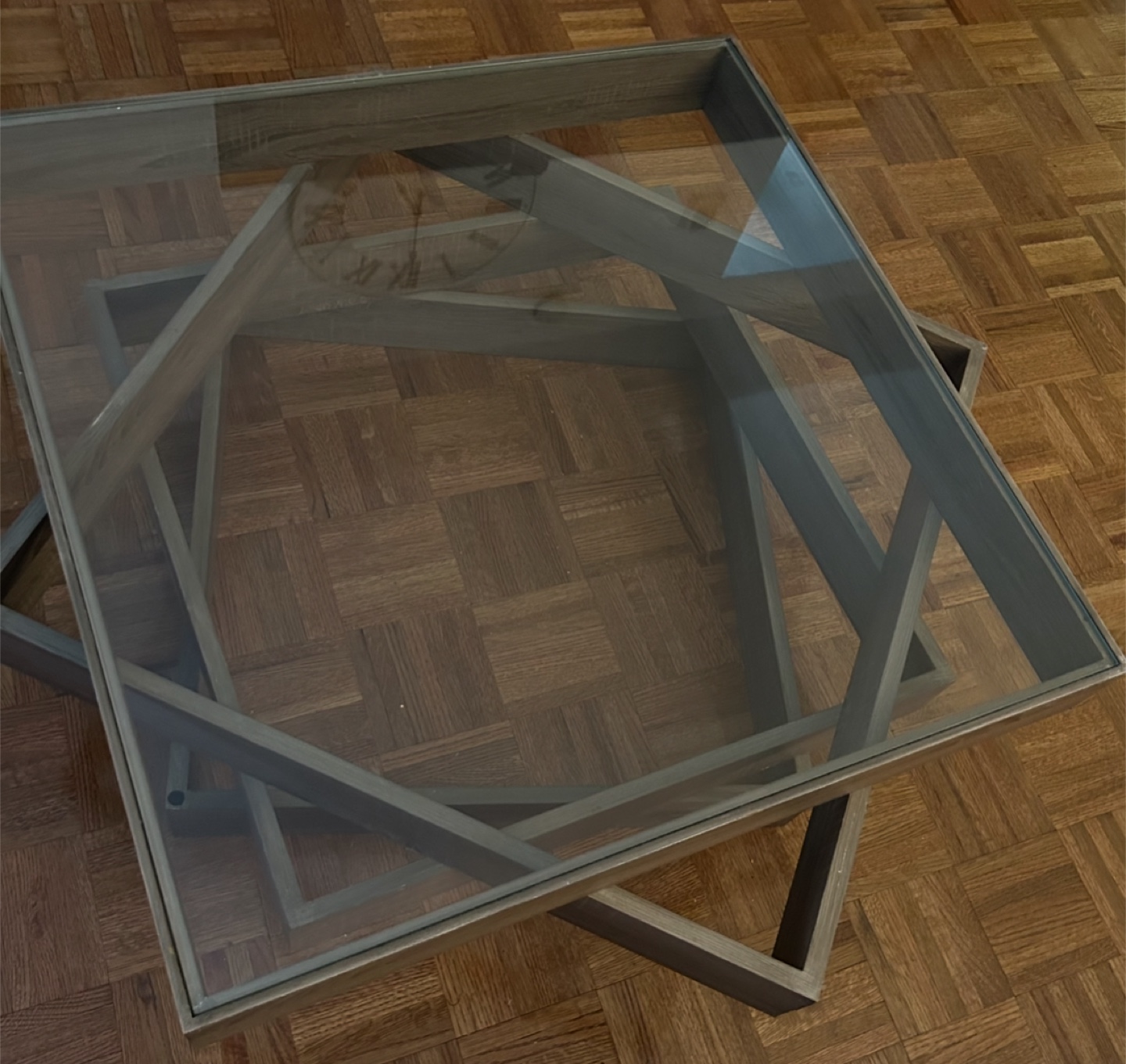 Glass Top Coffee Table