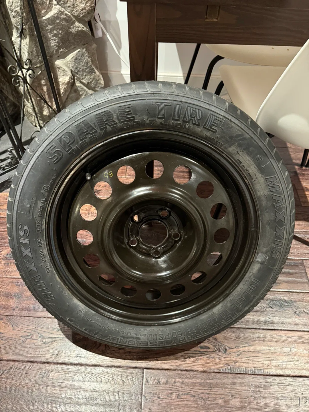 Maxxis Spare Tire T155/70R17 image indicator(4)