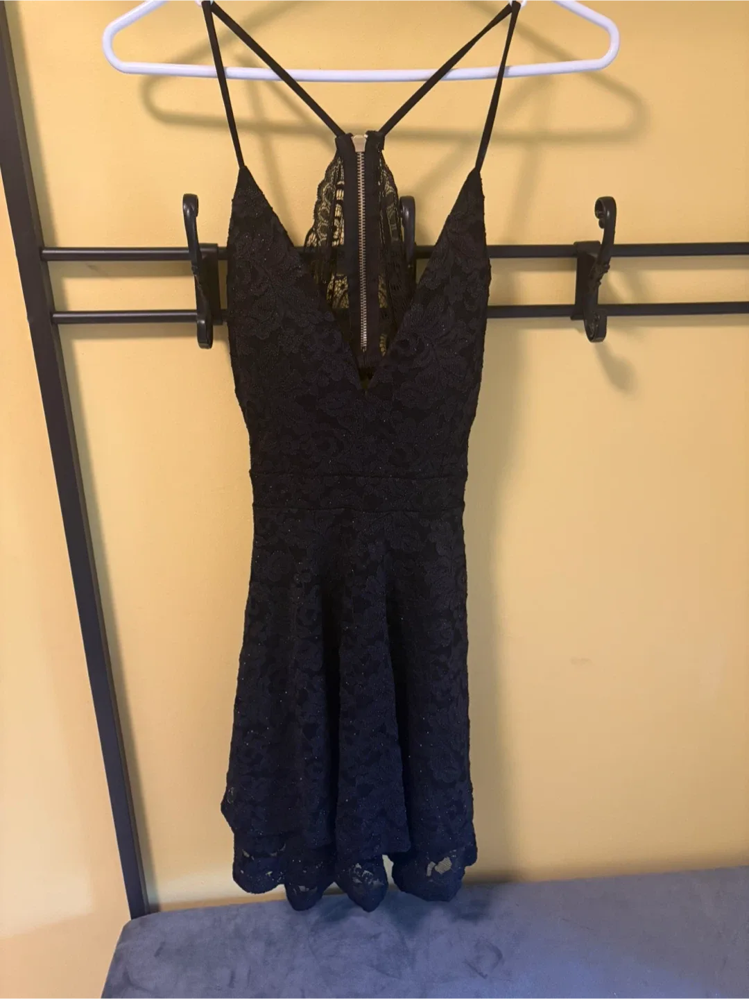 Black sparkly dress (Worn once)(Small) thumbnail