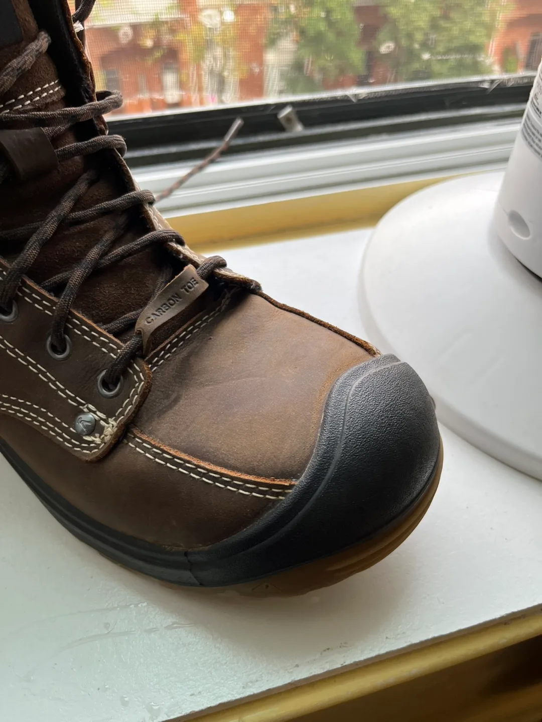 Keen Utility Brown Leather Work Boots