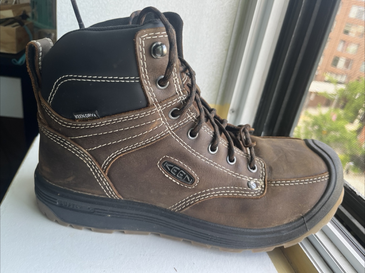 Keen Utility Brown Leather Work Boots - photo 4