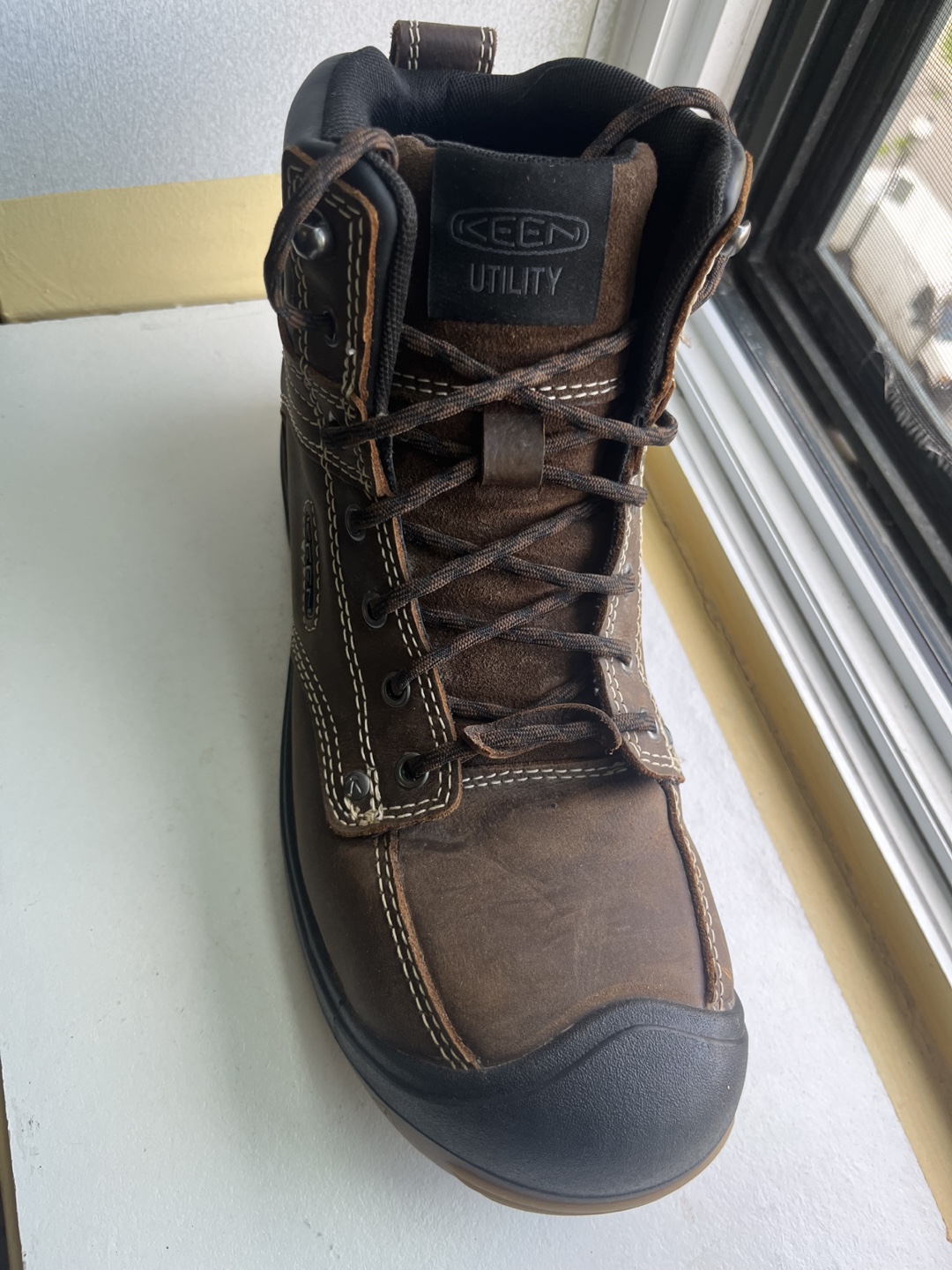 Keen Utility Brown Leather Work Boots - photo 3