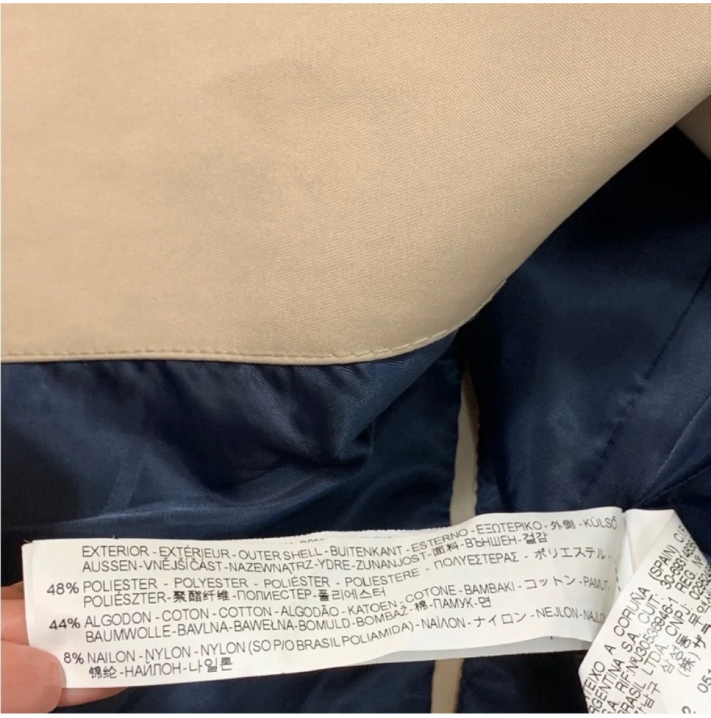 Zara Trench Coat - Size S image indicator(8)