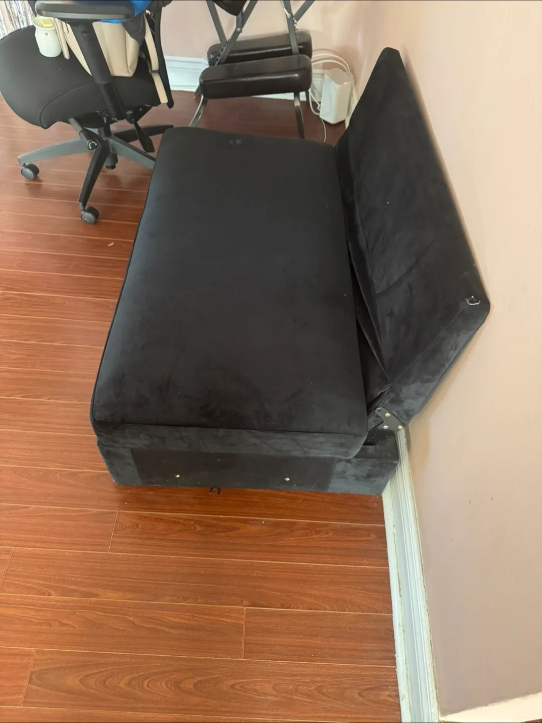 Black Futon Couch thumbnail