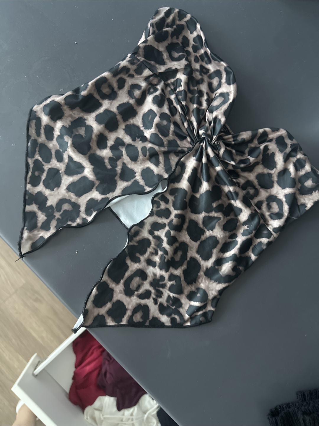 Leopard Print Top: non-paded - photo 2