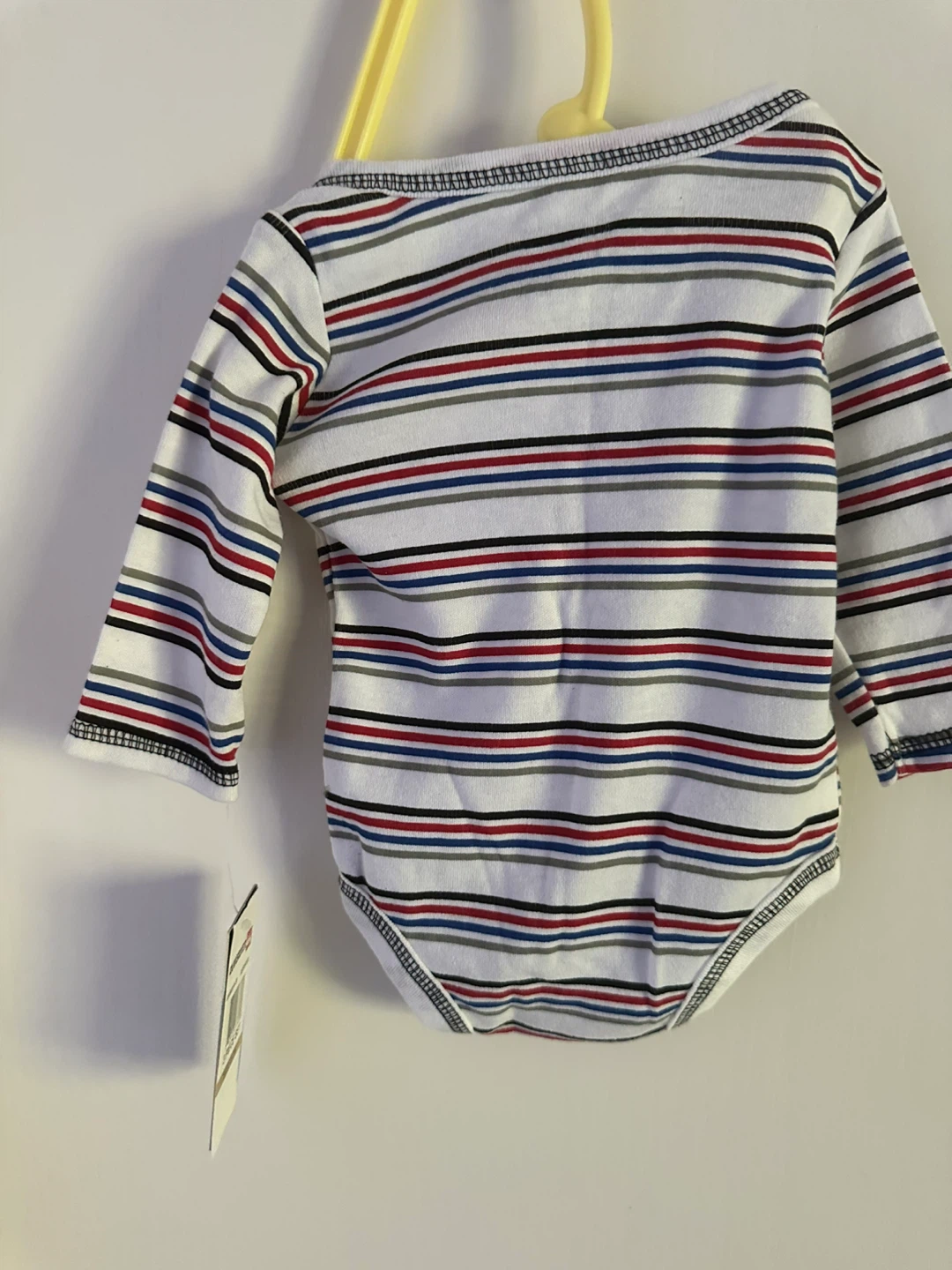 Brand new Quiksilver Striped Baby Onesie size 0-3 mos - photo 2
