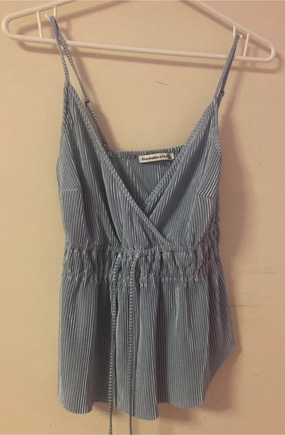 Abercrombie & Fitch Blue Tank Top (Extra small) (New) thumbnail