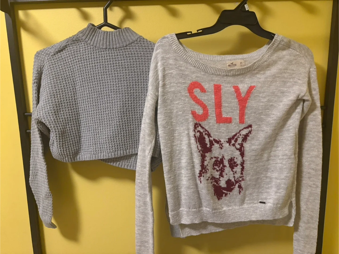 2 Hollister sweaters (Extra small) (Together for $5) thumbnail