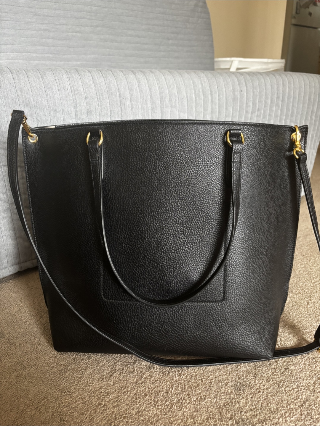 Ralph Lauren Black Leather Tote Bag - photo 2