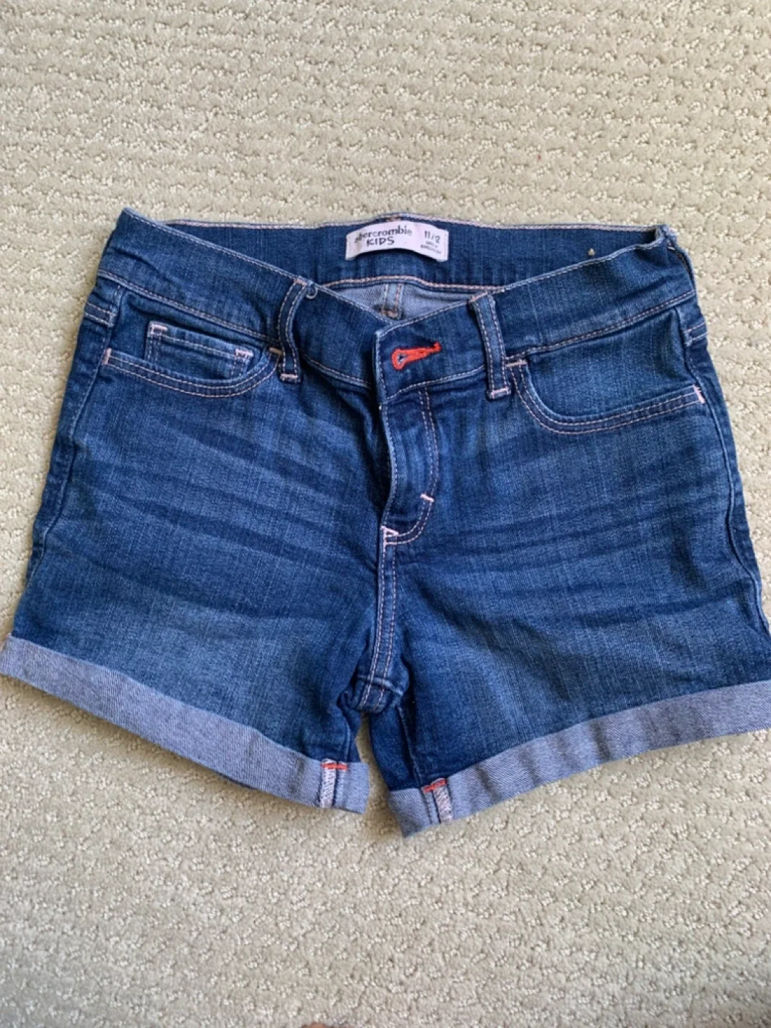 Abercrombie Kids Denim Shorts Size 11/12 thumbnail
