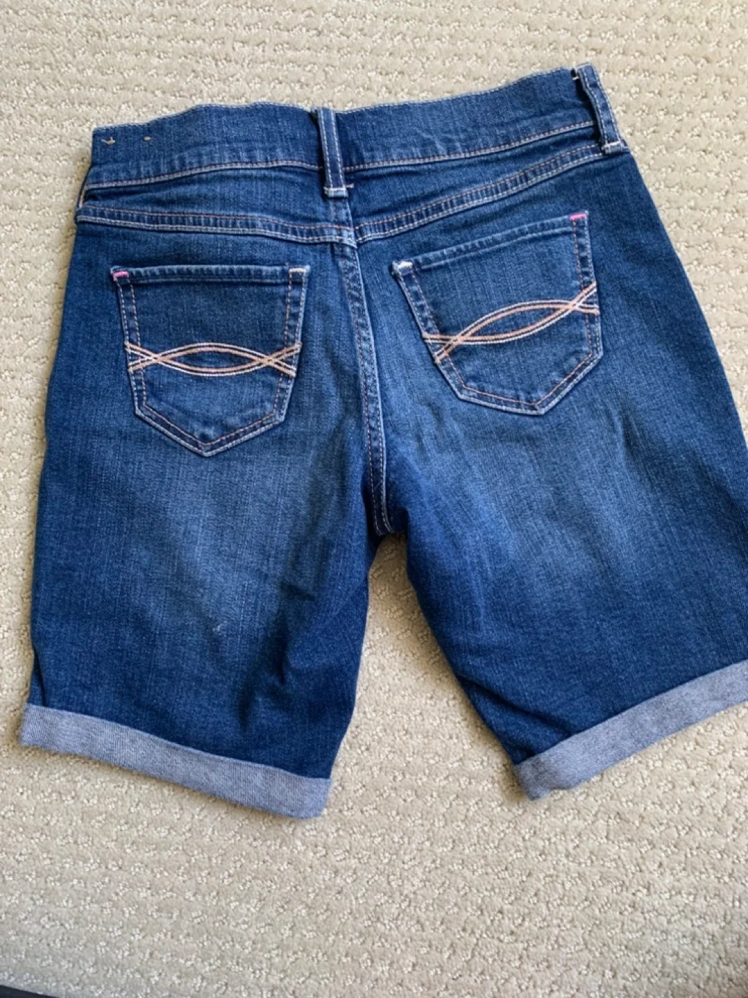 Abercrombie Kids Denim Shorts - Size 11/12 image indicator(4)