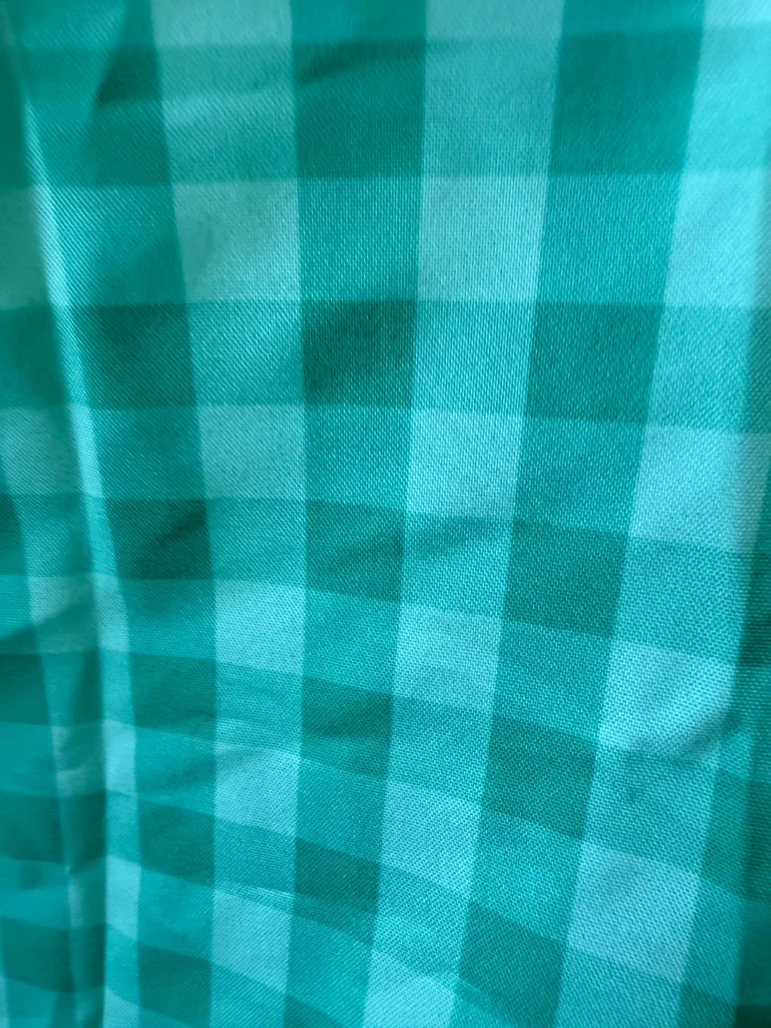 Green Plaid Smocked Maxi Dress - XL image indicator(4)