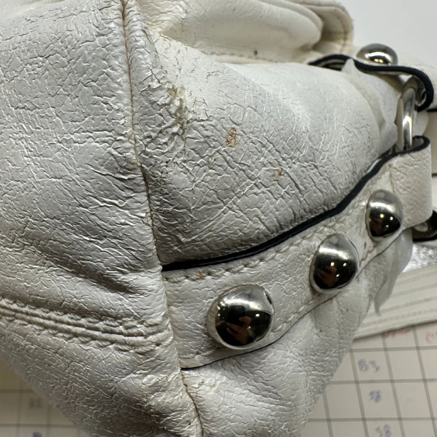 Guess by Marciano White Quilted Shoulder Bag image indicator(8)