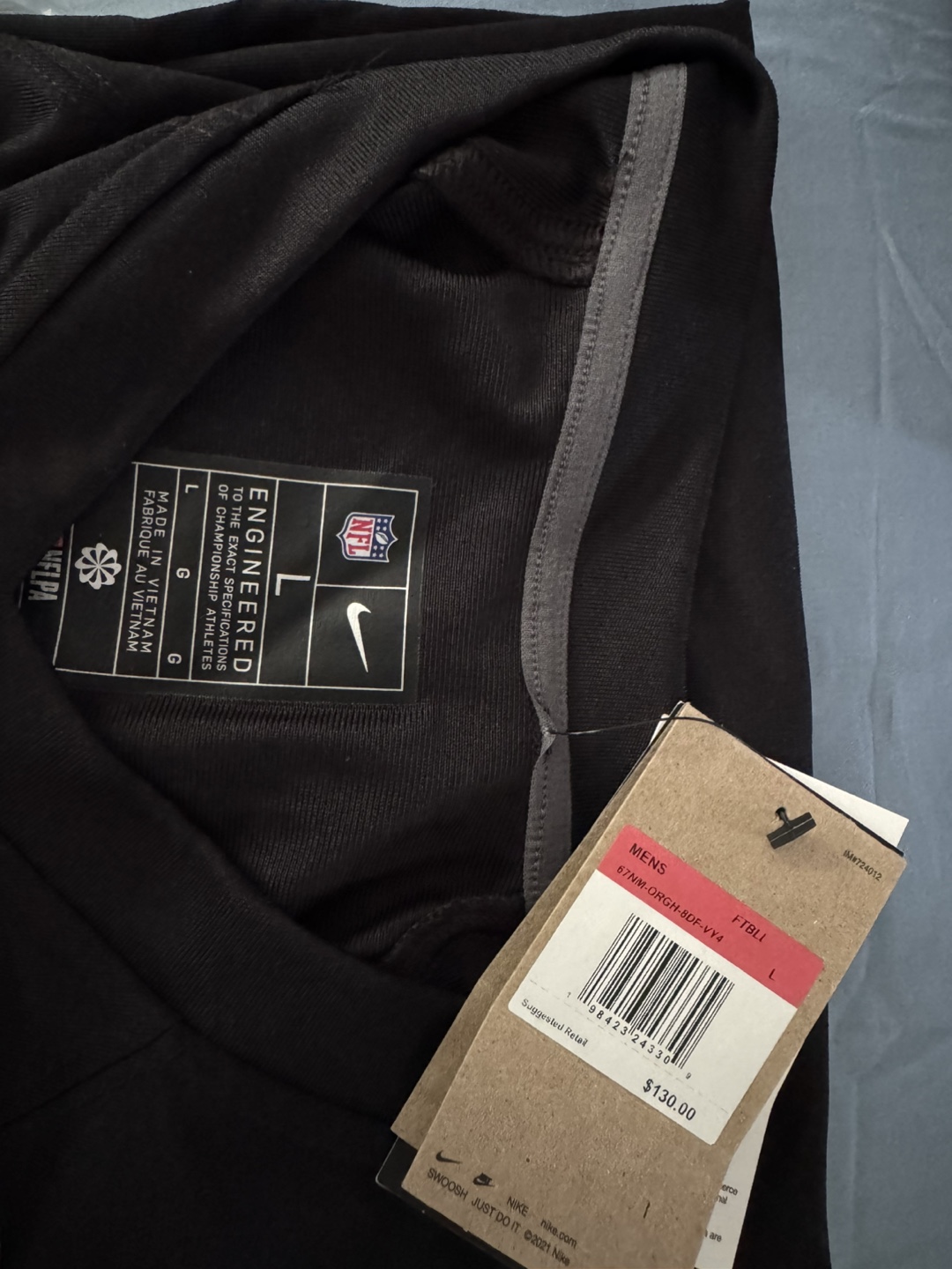 New Nike NFL Raiders Bowers #89 Jersey - photo 2