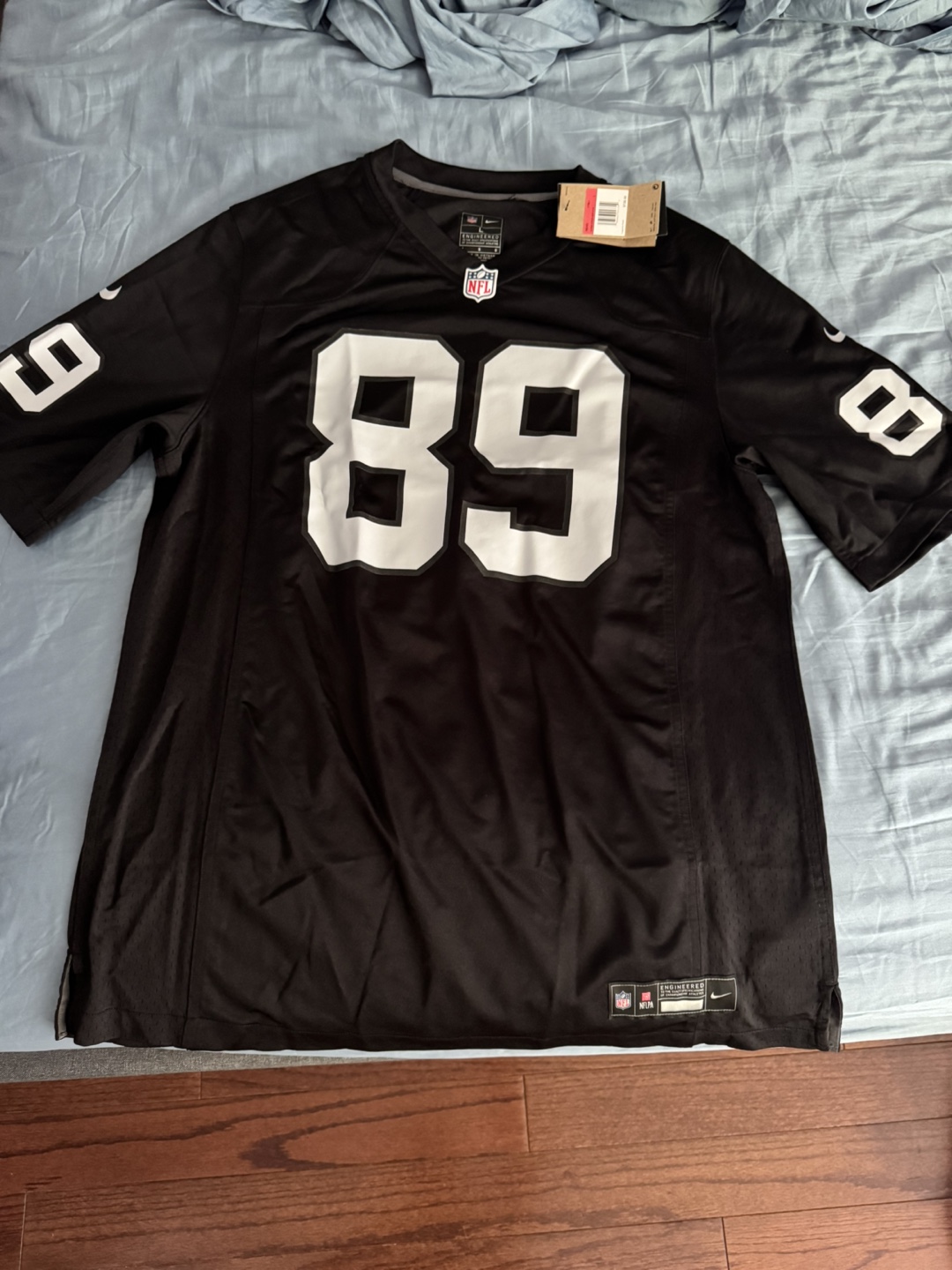 New Nike NFL Raiders Bowers #89 Jersey