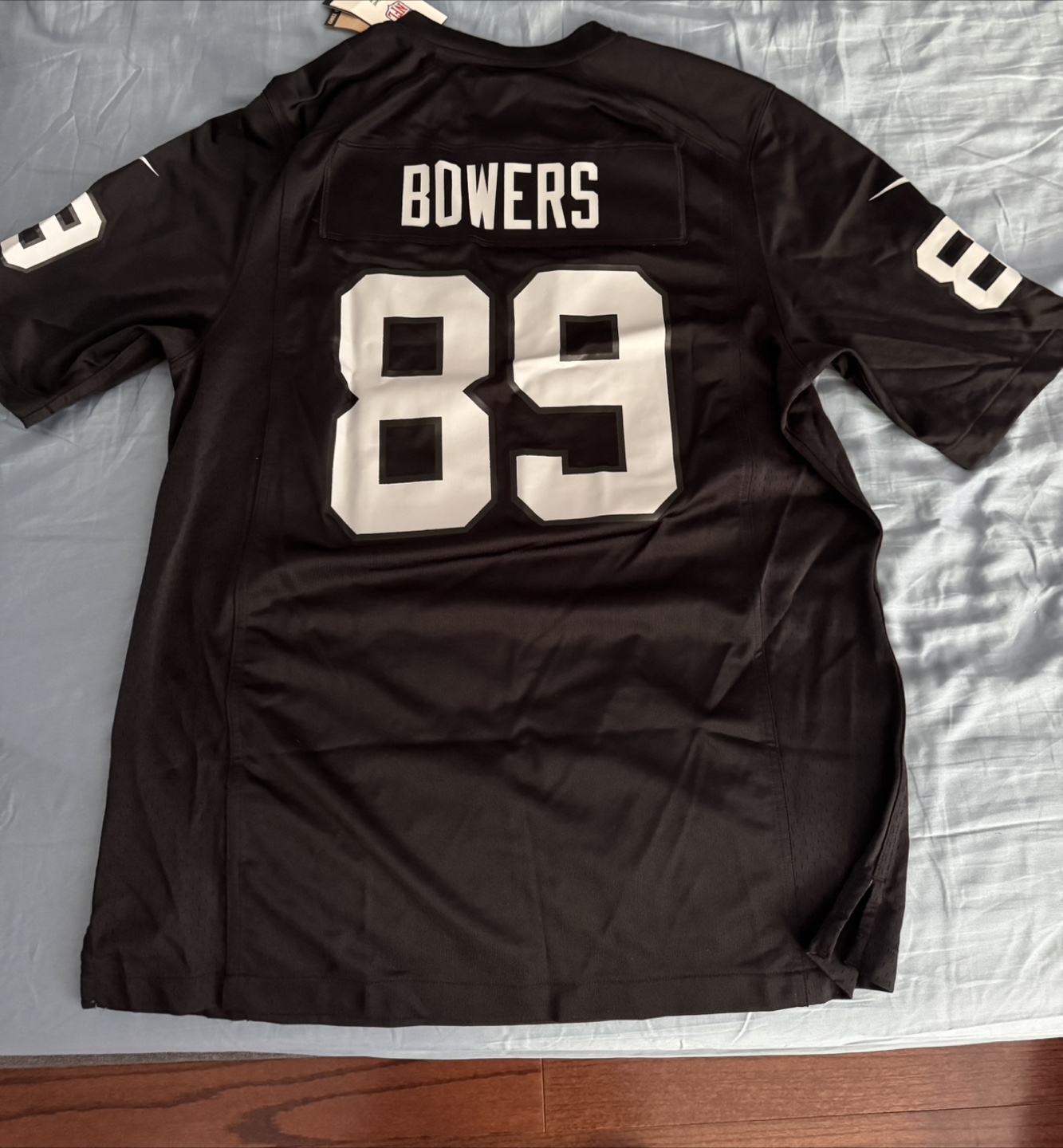 New Nike NFL Raiders Bowers #89 Jersey - photo 3