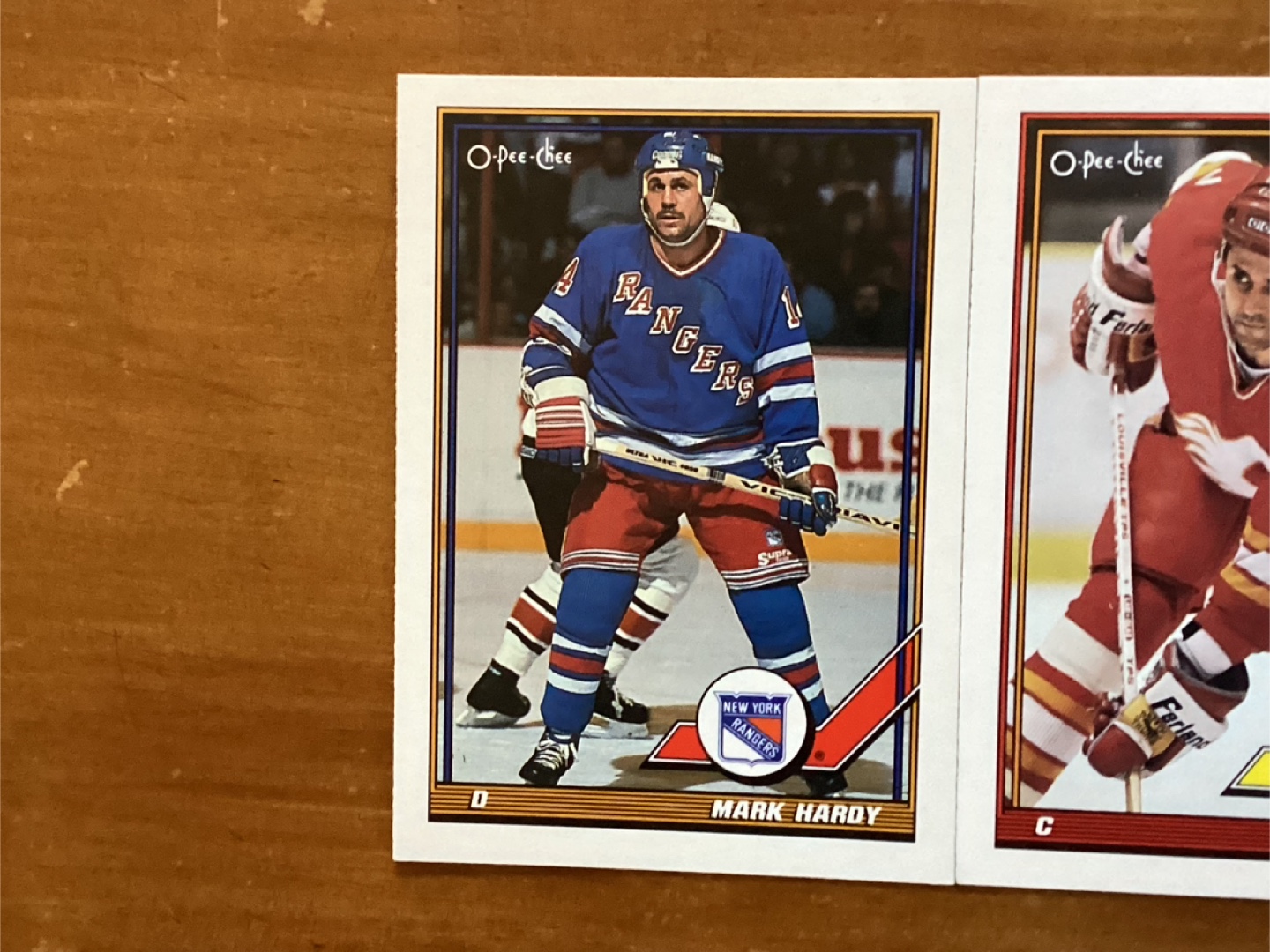 3. 1991-92 O-PEE-CHEE NHL Cards #’s 208, 406 & 515 - photo 2