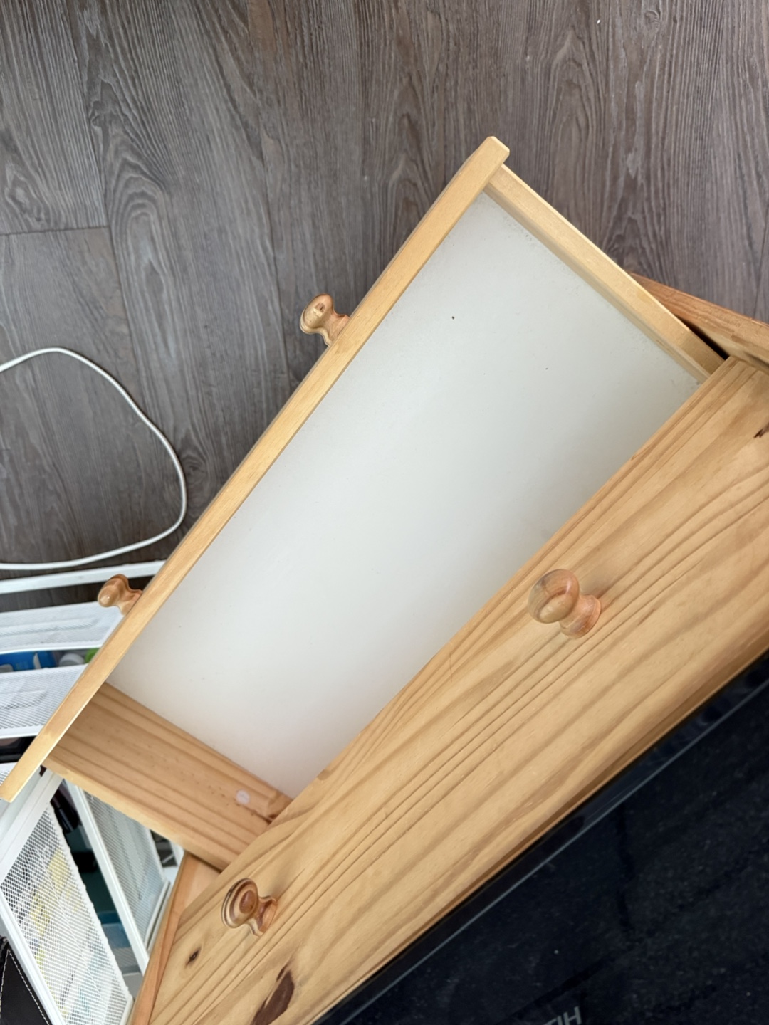 Wooden 3-Drawer Dresser - photo 3
