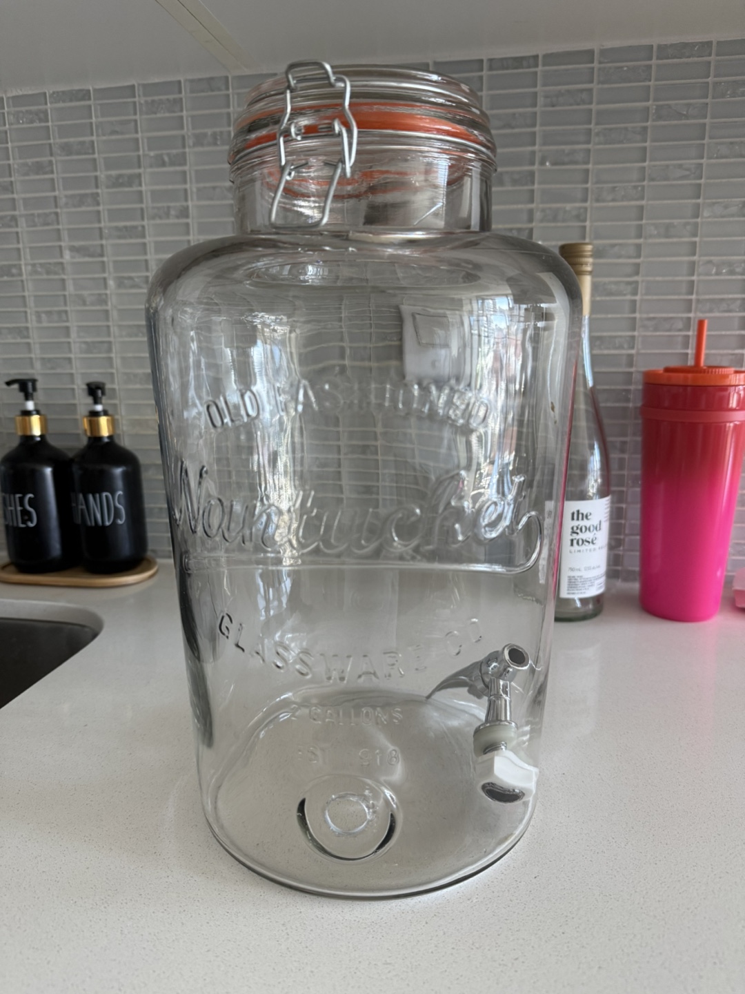 Glassware 2 Gallon Drink Dispenser - photo 2