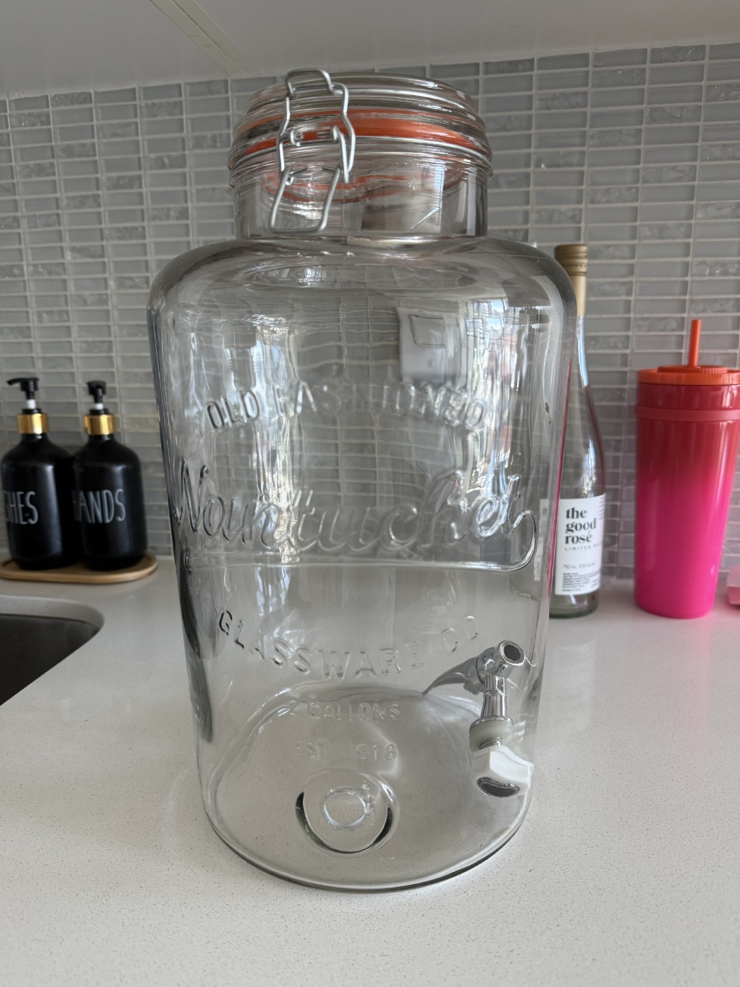 Glassware 2 Gallon Drink Dispenser - photo 3