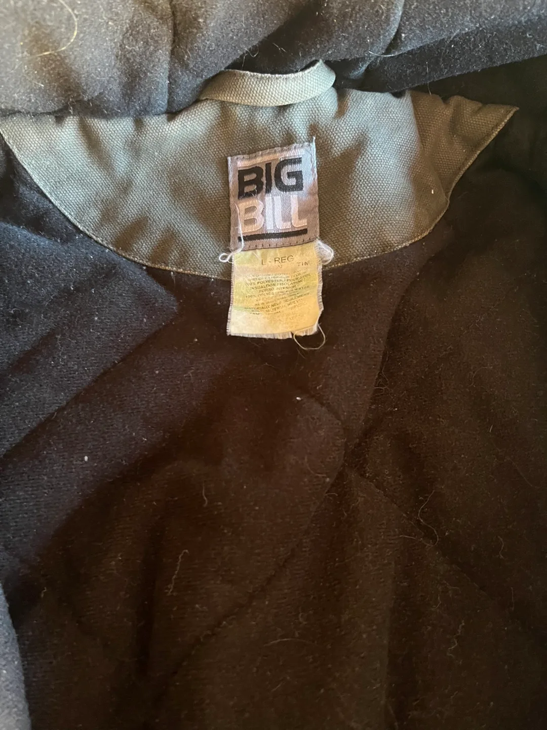 Big Bill Hooded Jacket - Size Large image indicator(2)