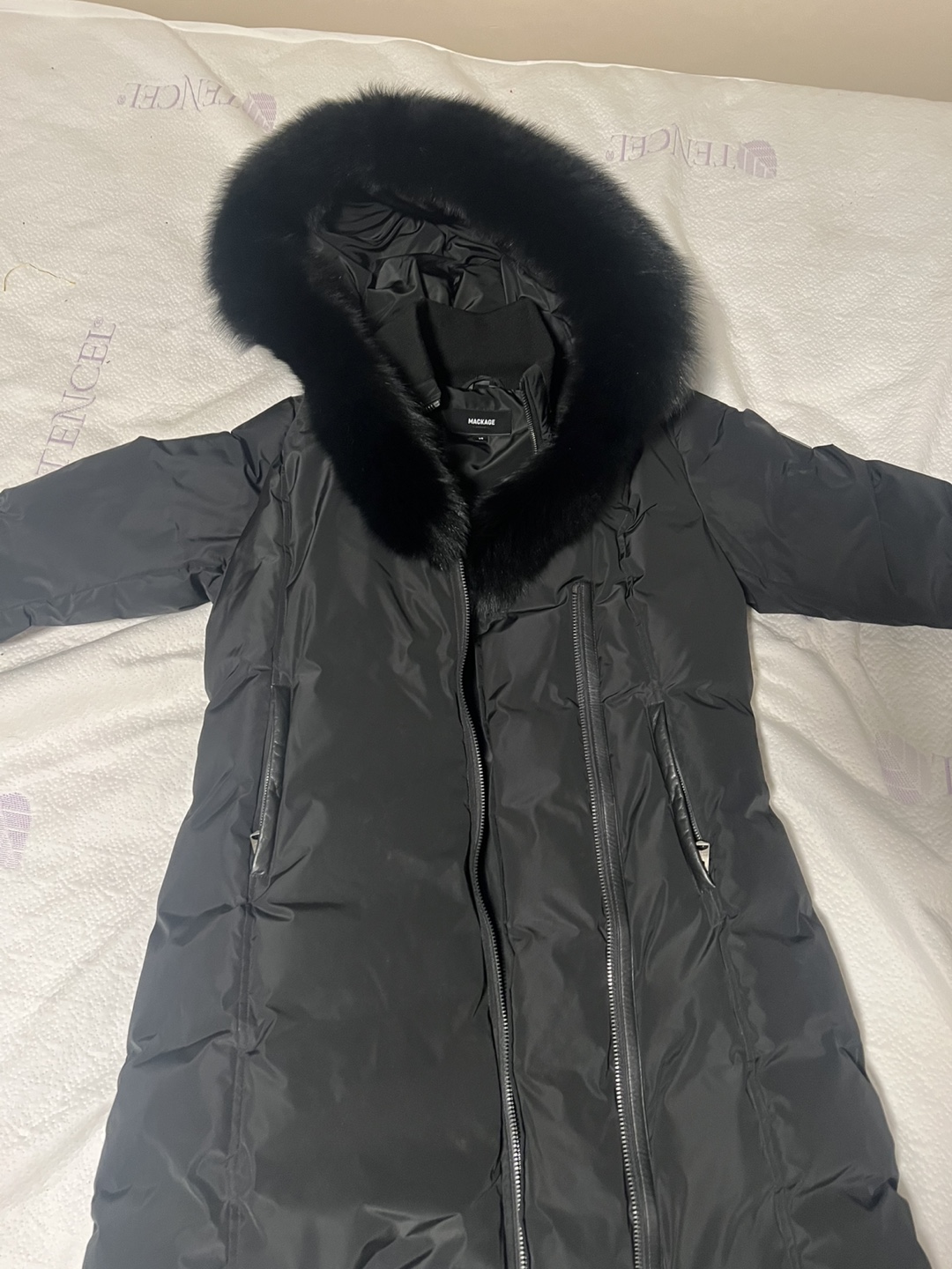Mackage Black Down Parka - Size L/G