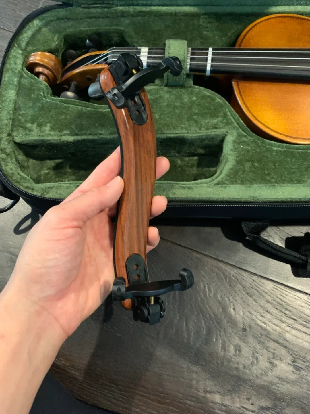 3/4 Shimro class Violin with Case and Bow image indicator(3)
