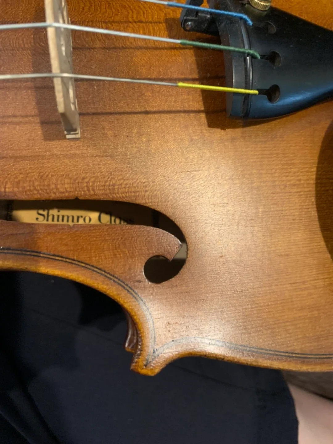 3/4 Shimro class Violin with Case and Bow image indicator(7)