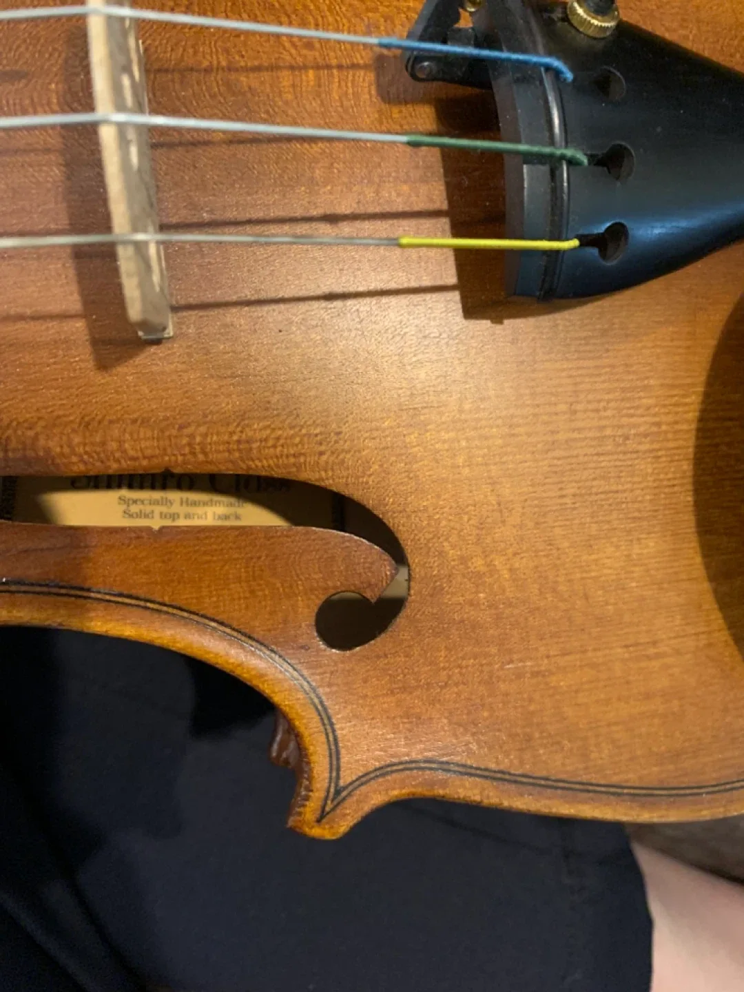 3/4 Shimro class Violin with Case and Bow image indicator(8)
