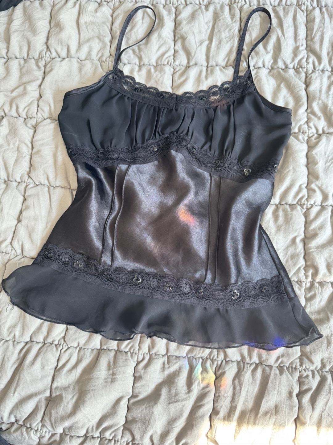 Black Vintage Top