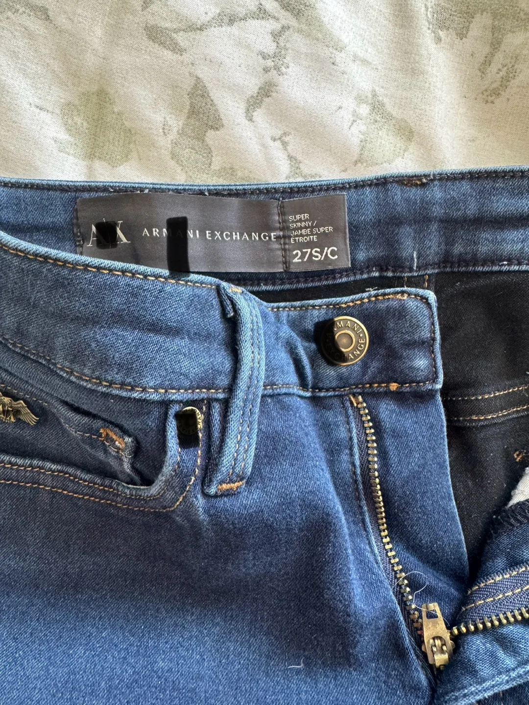 Armani Exchange Super Skinny Jeans - Size 27 thumbnail