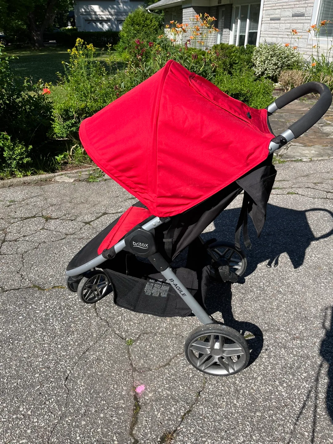 Britax B-Agile Stroller - Red & Black image indicator(4)