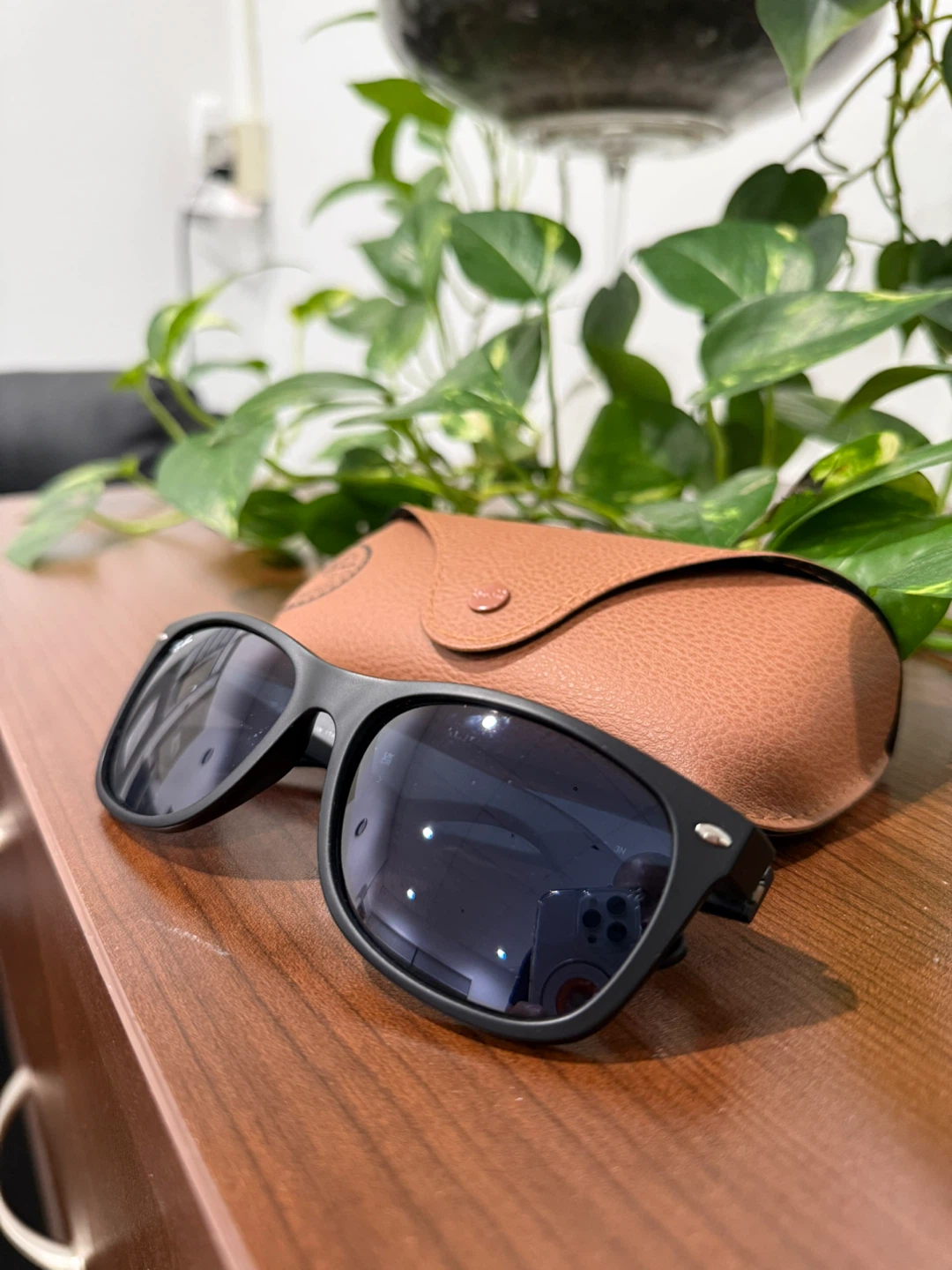 Ray-Ban New Wayfarer RB2132 Black Sunglasses - photo 3