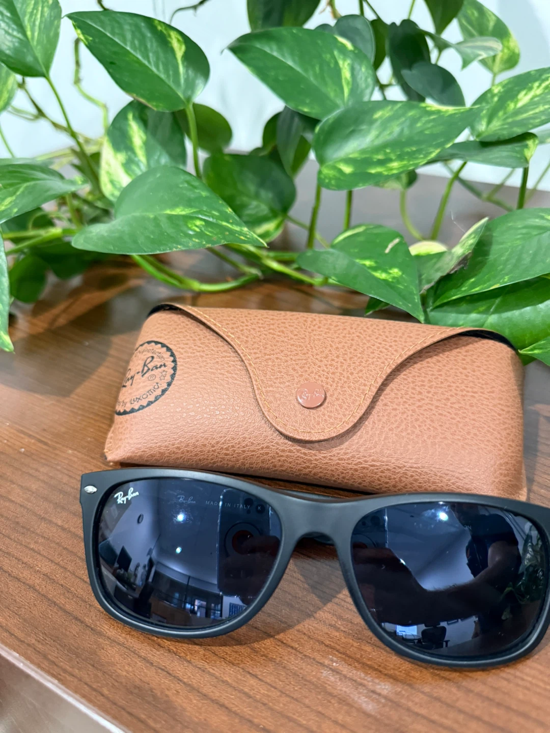 Ray-Ban New Wayfarer RB2132 Black Sunglasses - photo 4