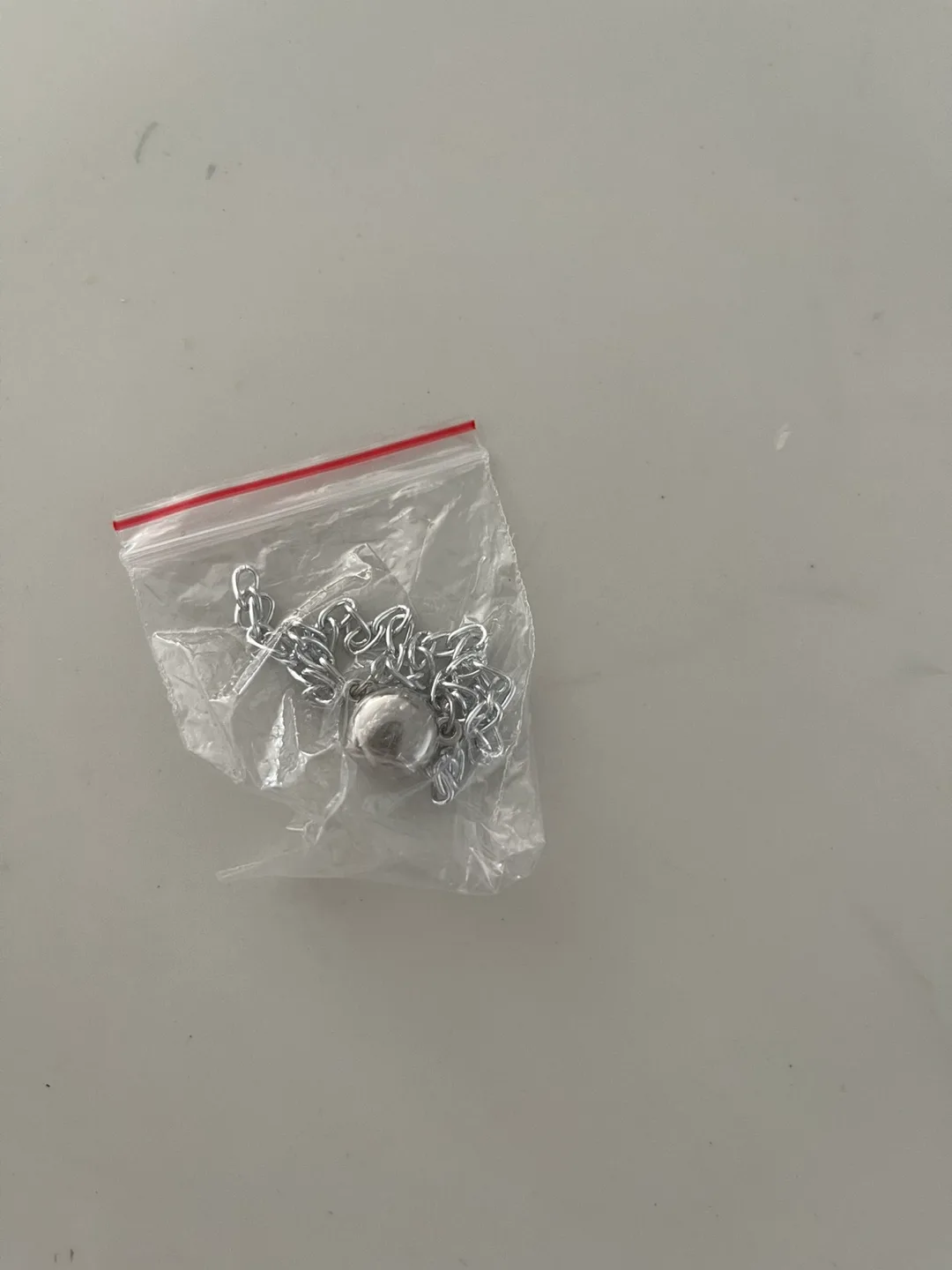 Magnetic Trouser Shortening Chain - Silver image indicator(2)