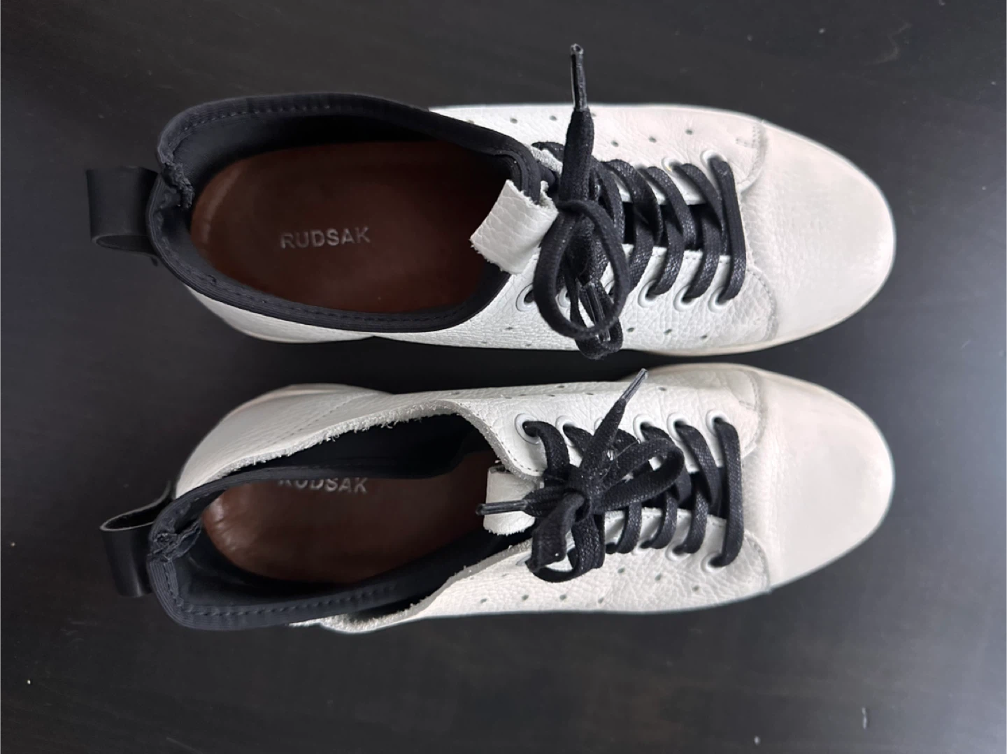 Rudsak White Leather Sneakers