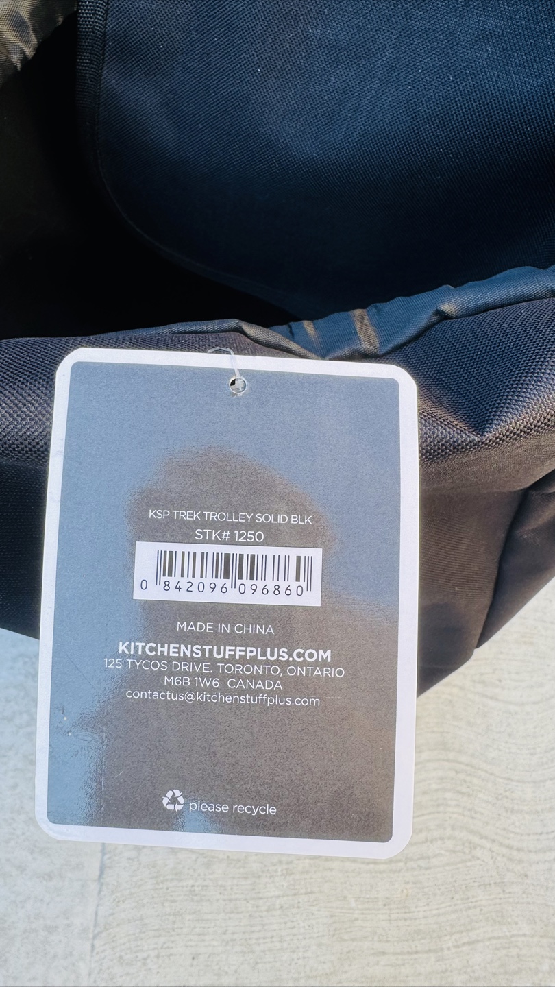 Kitchen Stuff Plus Trek Shopping Trolley - Black - photo 4