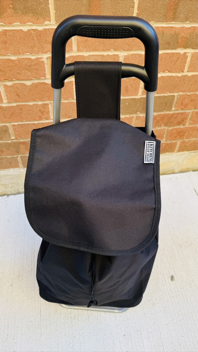 Kitchen Stuff Plus Trek Shopping Trolley - Black