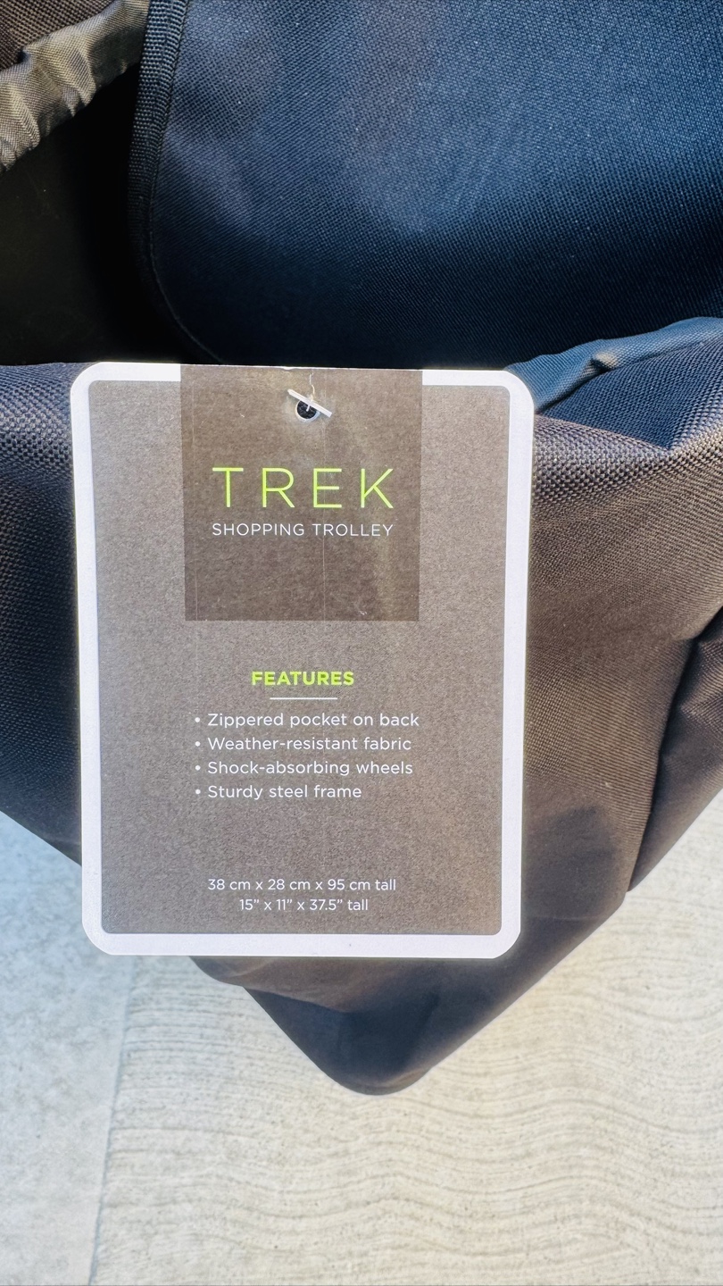 Kitchen Stuff Plus Trek Shopping Trolley - Black - photo 5