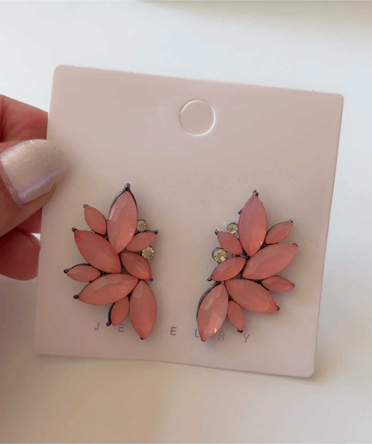 Gorgeous Pink Flower Earrings!