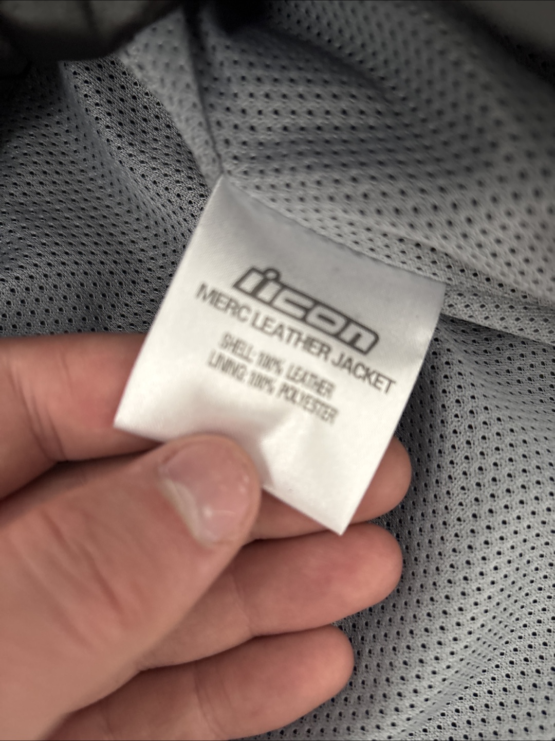 Icon Merc Leather Jacket, Size M - photo 3