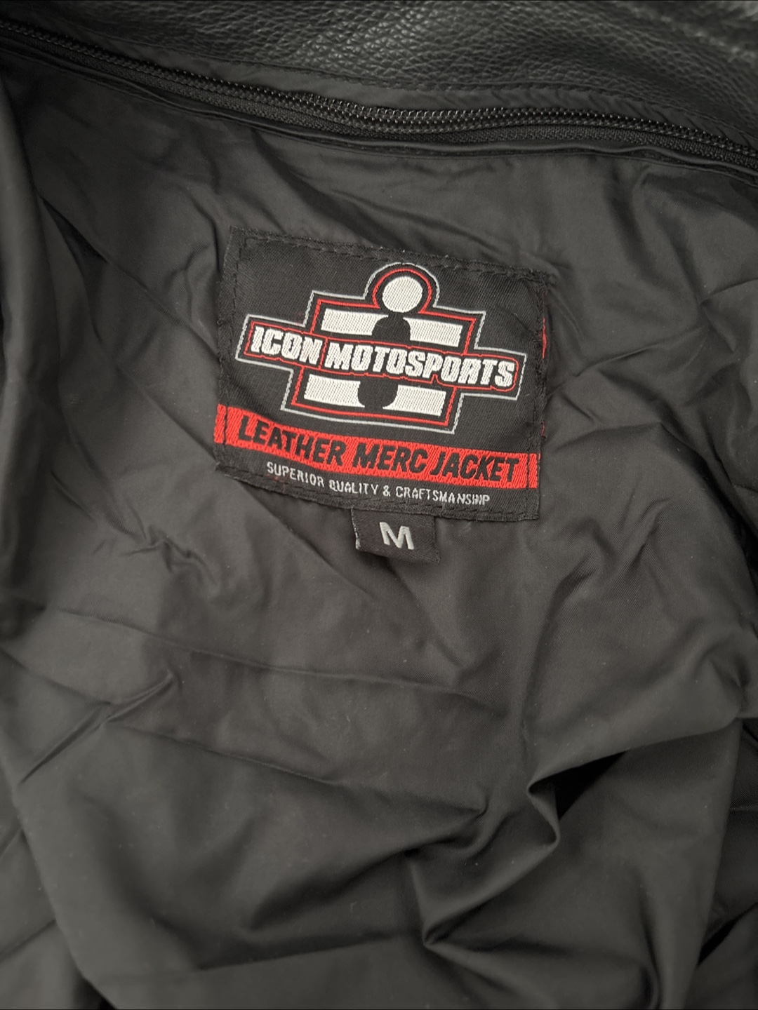 Icon Merc Leather Jacket, Size M - photo 5