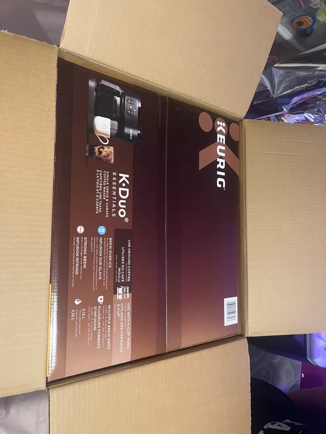 Keurig duel essentials coffee maker image indicator(7)