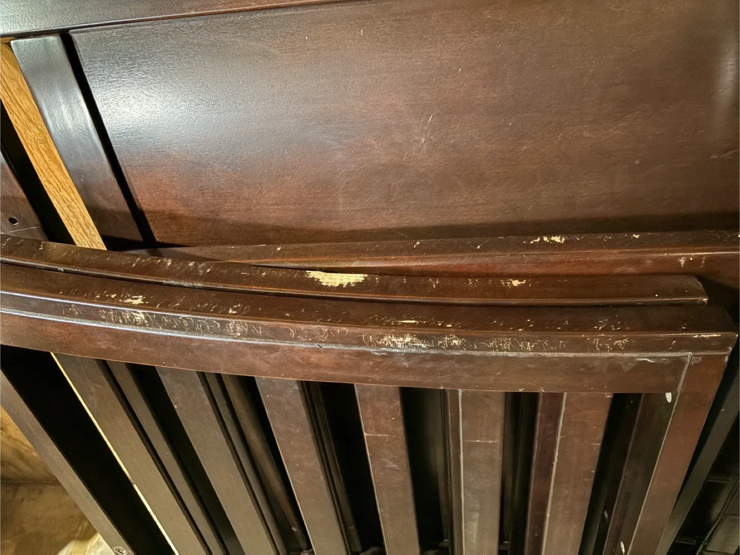 Dark Brown Baby Crib image indicator(4)