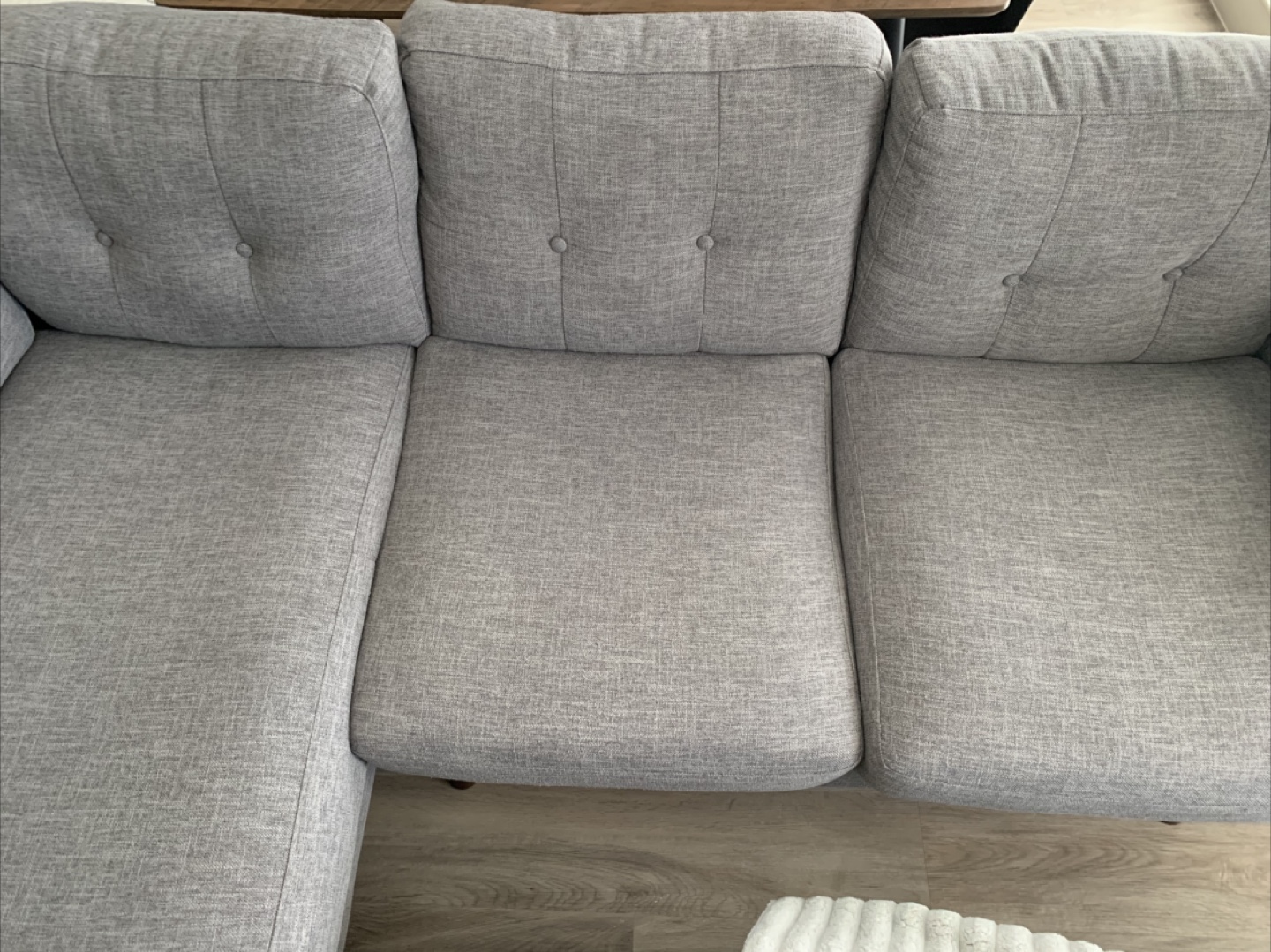 Dark Grey Sectional Sofa - photo 2