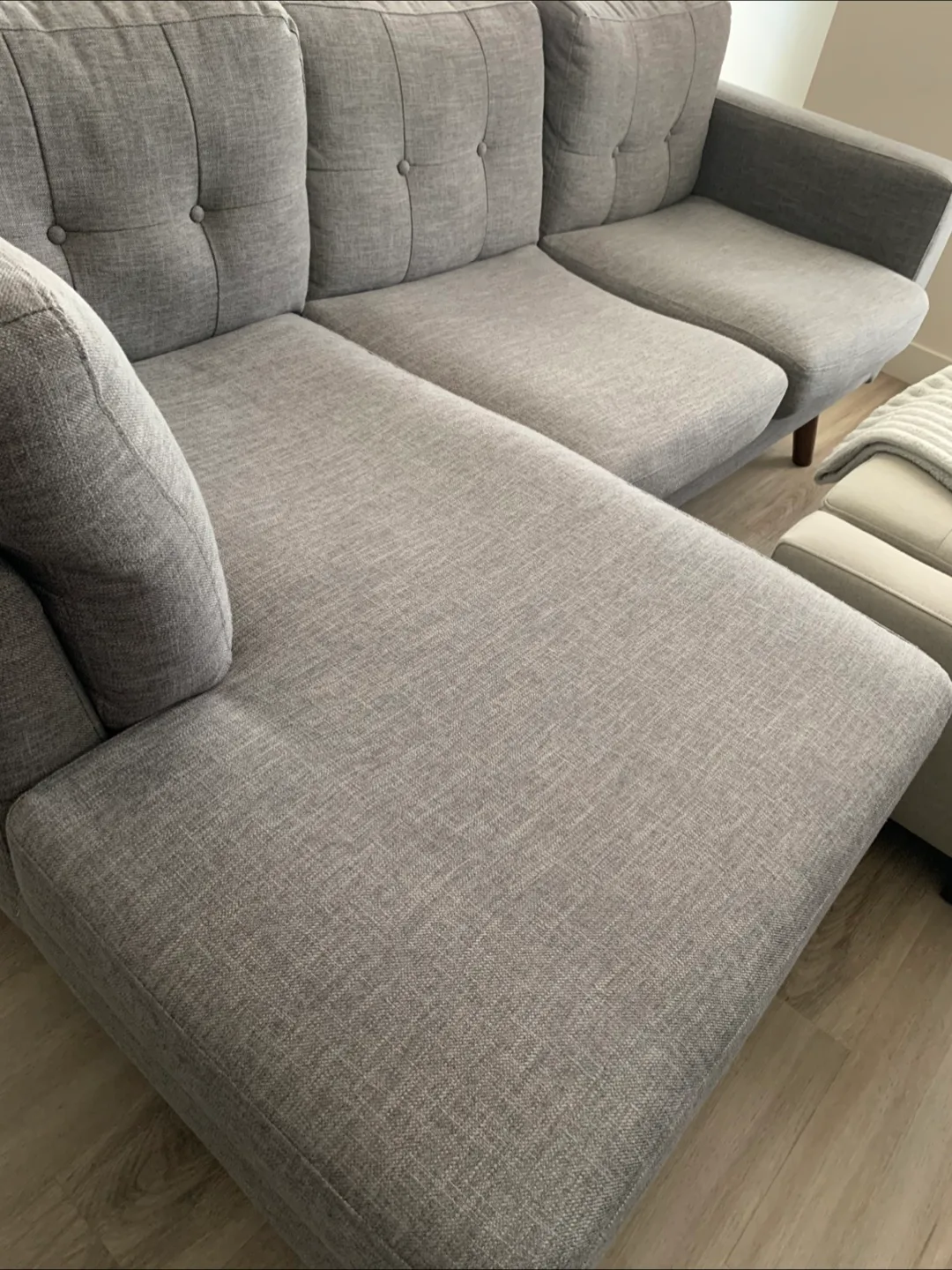 Dark Grey Sectional Sofa thumbnail