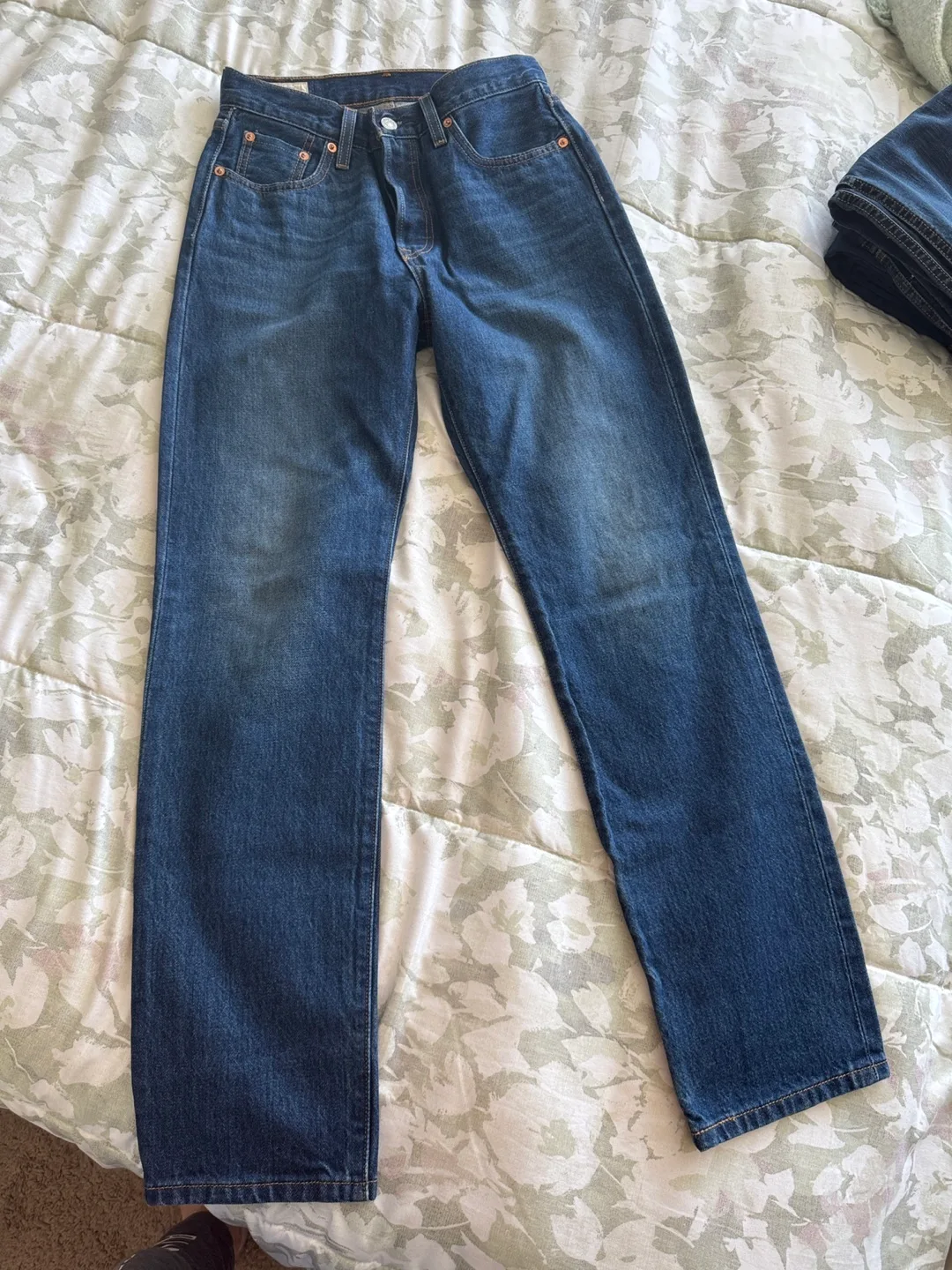 Levi's 501 Selvedge Women’s Denim Jeans W25 L30 thumbnail