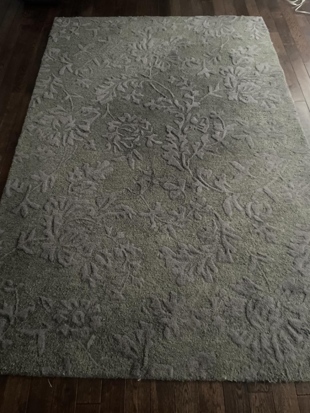 Floral Patterned Rug